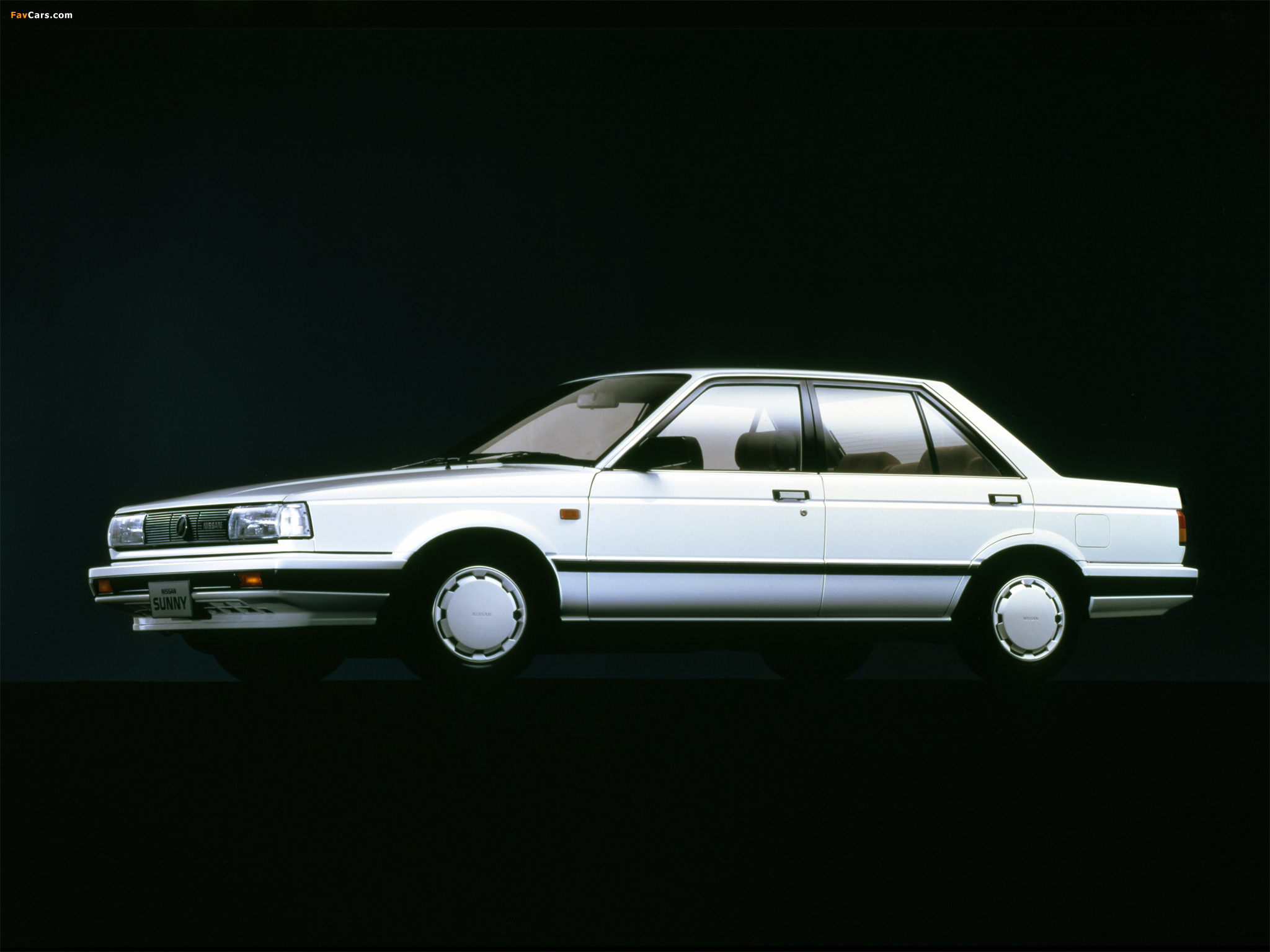 Nissan Sunny Sedan (B12) 1985–87 wallpapers (2048 x 1536)