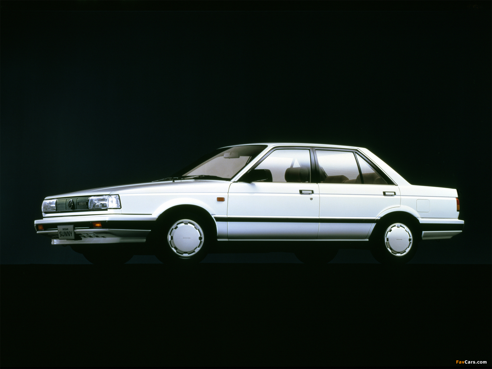 Nissan Sunny Sedan (B12) 1985–87 wallpapers (1600 x 1200)