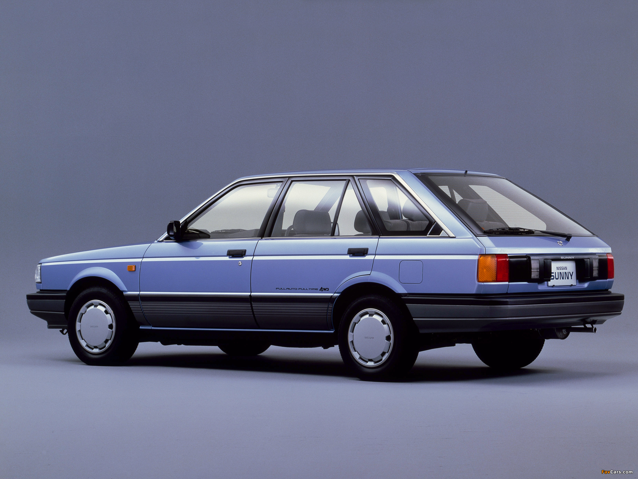 Nissan Sunny California 4WD (B12) 1986–87 photos (2048 x 1536)