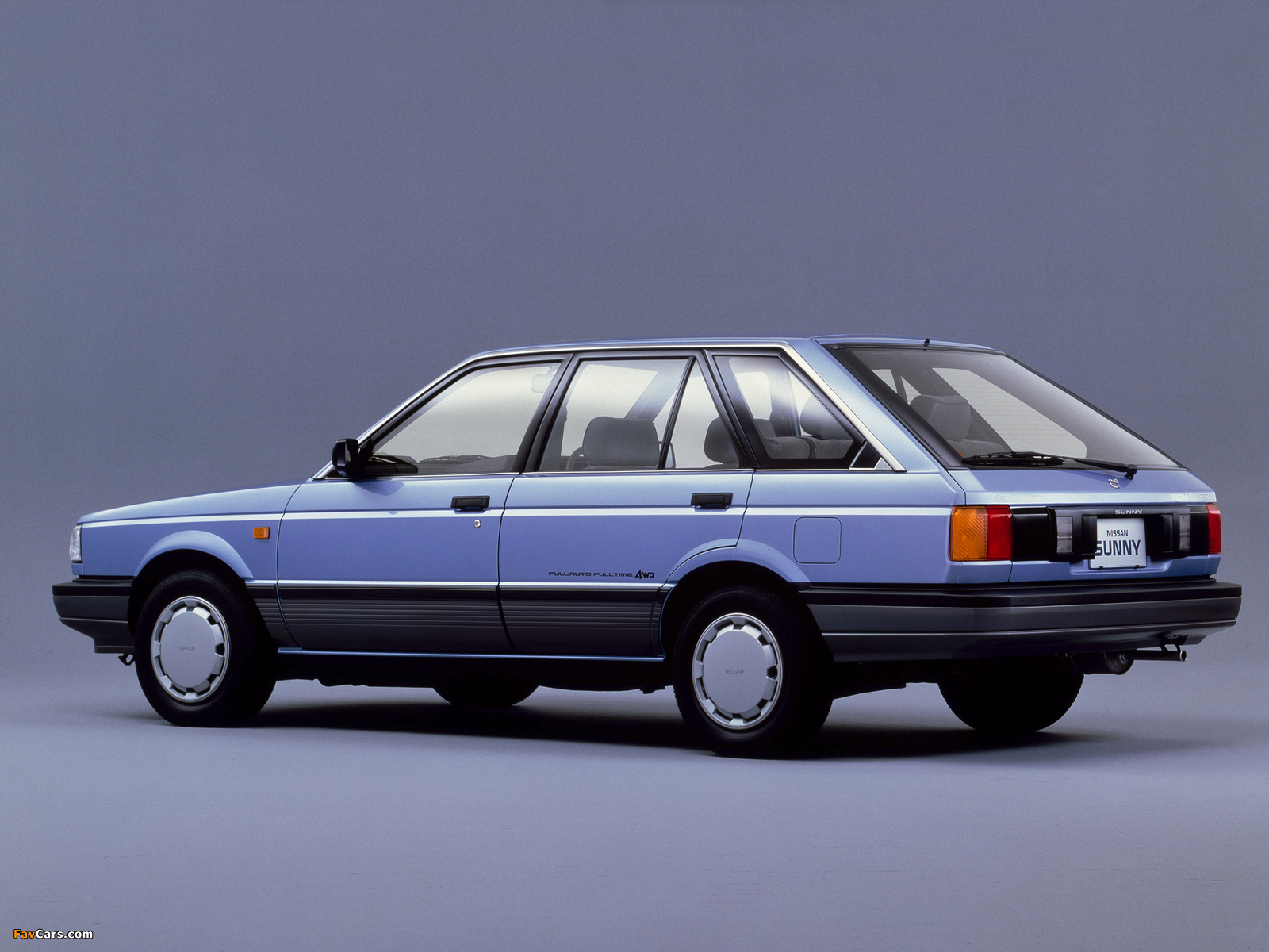 Nissan Sunny California 4WD (B12) 1986–87 photos (1600 x 1200)