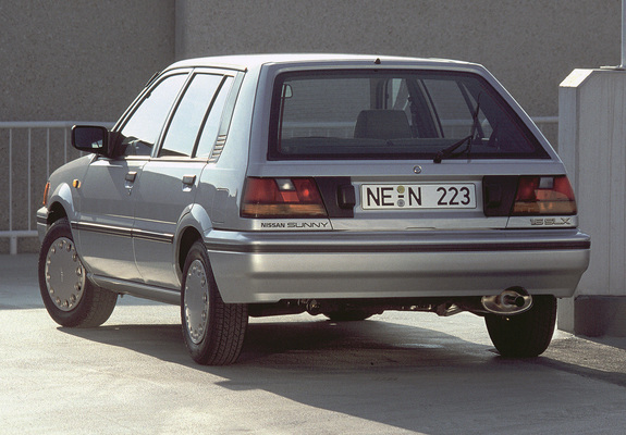 Nissan Sunny 5-door Hatchback (N13) 1986–90 wallpapers