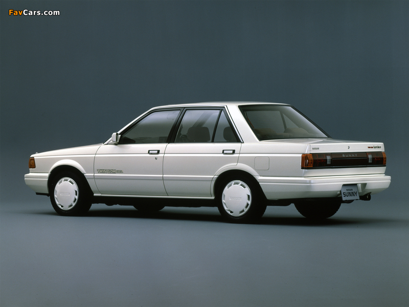 Nissan Sunny (B12) 1987–90 images (800 x 600)