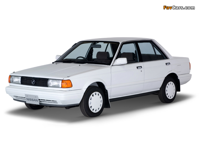 Nissan Sunny (B12) 1987–90 wallpapers (640 x 480)