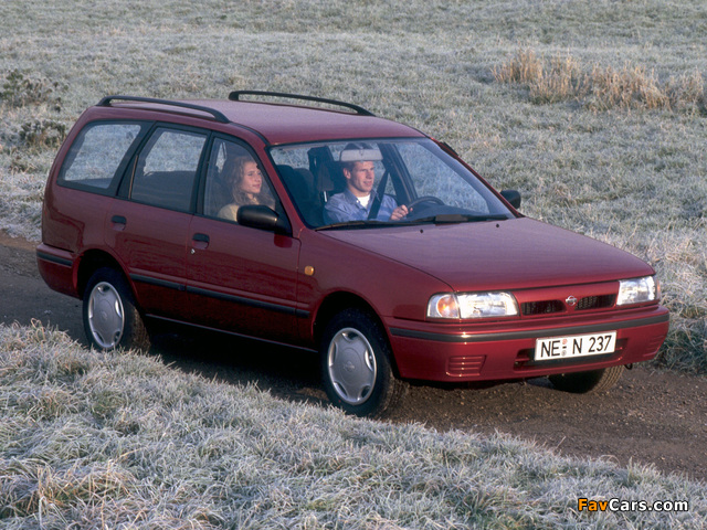 Nissan Sunny Traveller (Y10) 1990–2000 wallpapers (640 x 480)