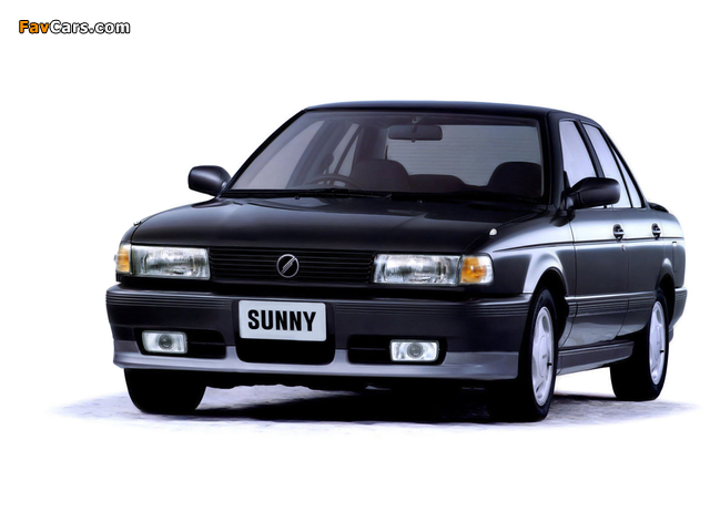 Nissan Sunny GTS (B13) 1991–92 pictures (640 x 480)