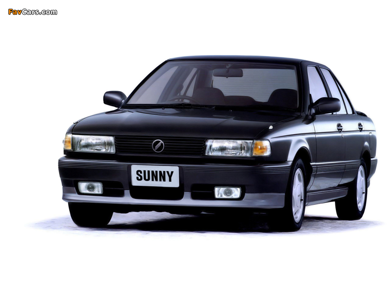 Nissan Sunny GTS (B13) 1991–92 pictures (800 x 600)