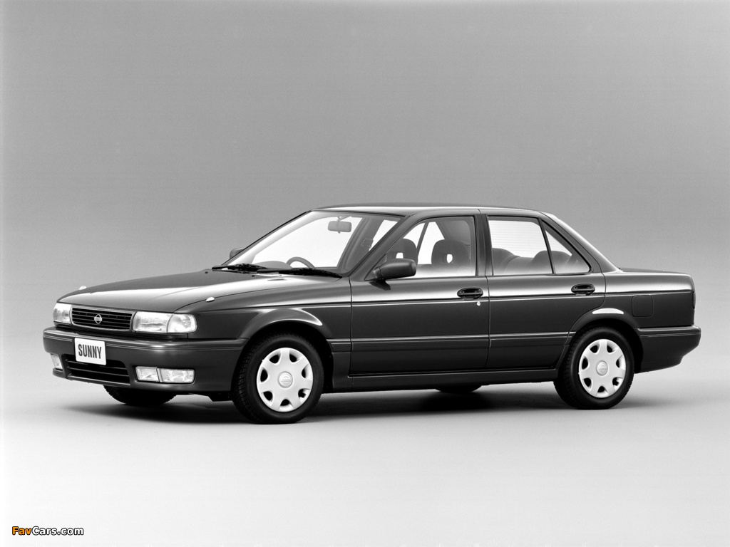 Nissan Sunny GTS (B13) 1992–93 images (1024 x 768)