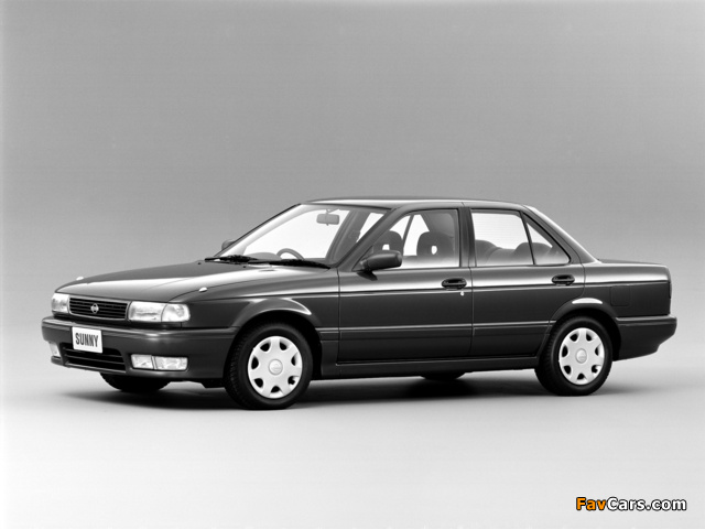 Nissan Sunny GTS (B13) 1992–93 images (640 x 480)