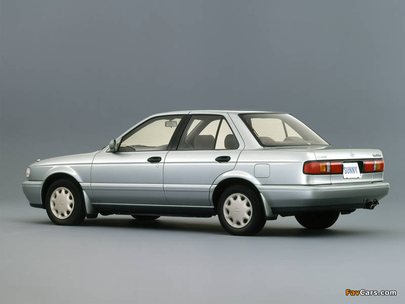 Nissan Sunny (B13) 1992–93 photos (800 x 600)