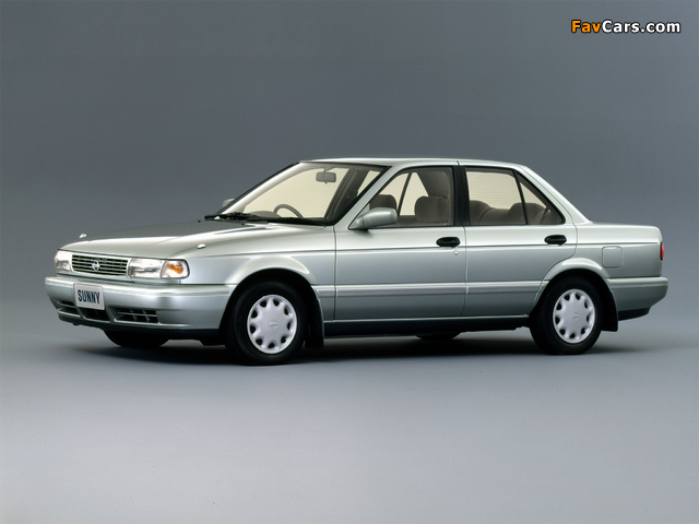 Nissan Sunny (B13) 1992–93 photos (640 x 480)