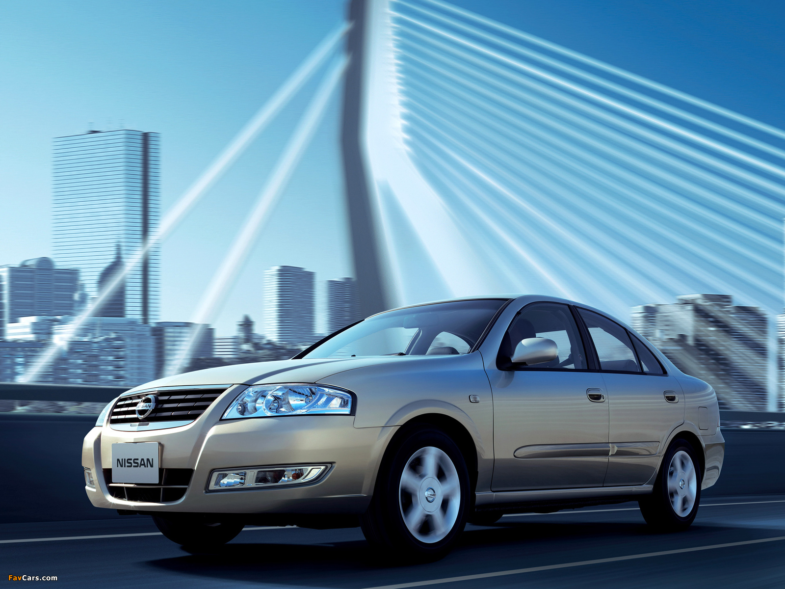 Nissan Sunny (N17) 2006 wallpapers (1600 x 1200)