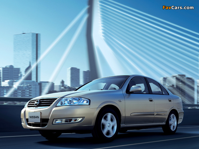 Nissan Sunny (N17) 2006 wallpapers (640 x 480)