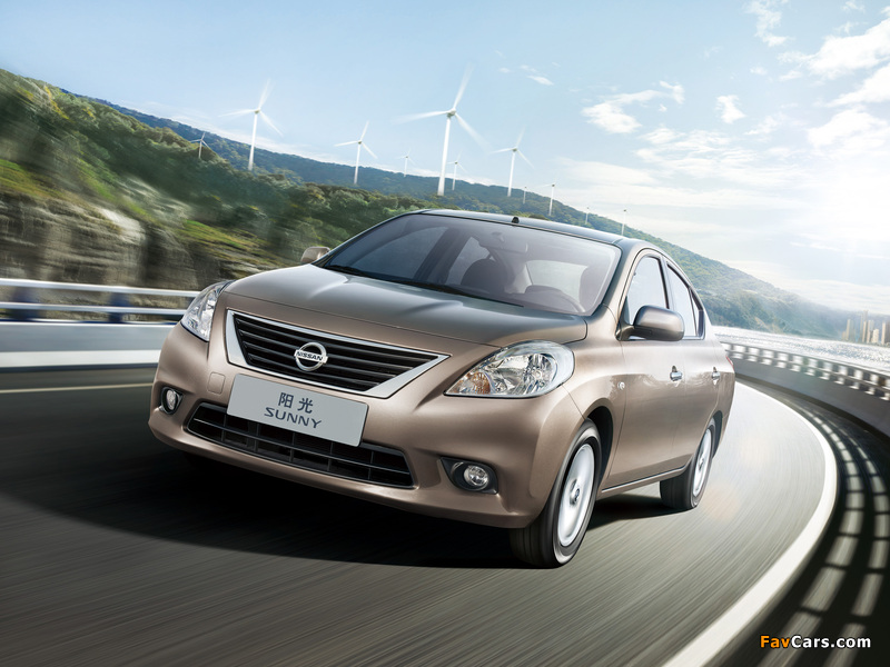 Nissan Sunny (B17) 2011 images (800 x 600)