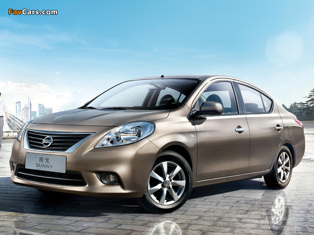 Nissan Sunny (B17) 2011 images (640 x 480)