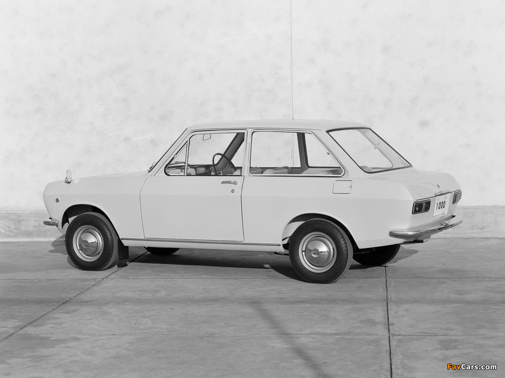 Photos of Datsun Sunny 2-door Sedan (B10) 1966–70 (1024 x 768)