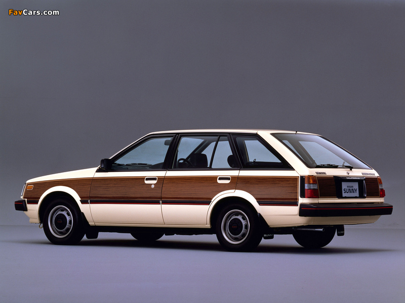Photos of Nissan Sunny California (B11) 1981–85 (800 x 600)