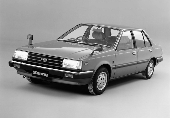 Photos of Nissan Sunny Sedan (B11) 1981–85