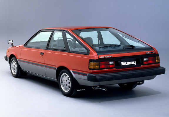 Photos of Nissan Sunny Coupe JP-spec (B11) 1983–85