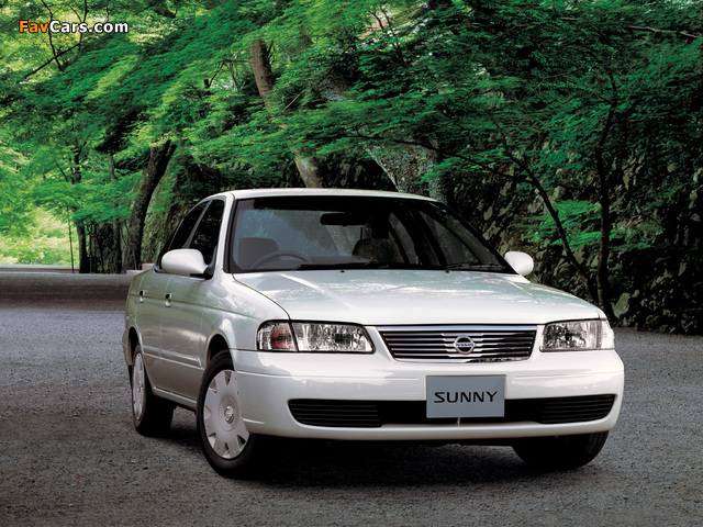Photos of Nissan Sunny (B15) 2002–04 (640 x 480)