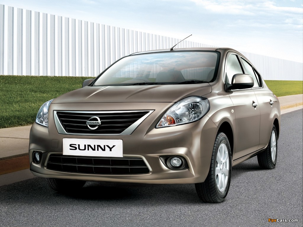 Photos of Nissan Sunny (B17) 2011 (1024 x 768)