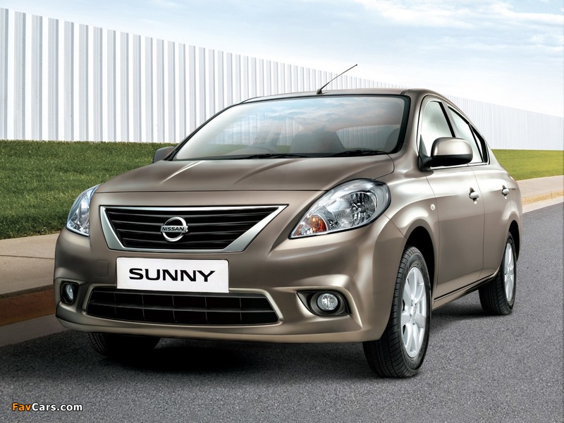 Photos of Nissan Sunny (B17) 2011 (800 x 600)