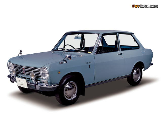 Pictures of Datsun Sunny 2-door Sedan (B10) 1966–70 (640 x 480)