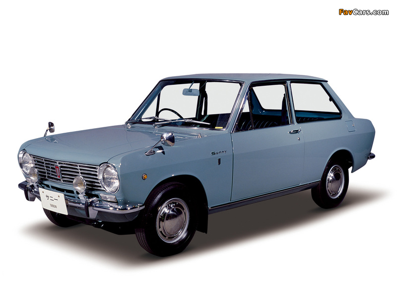 Pictures of Datsun Sunny 2-door Sedan (B10) 1966–70 (800 x 600)