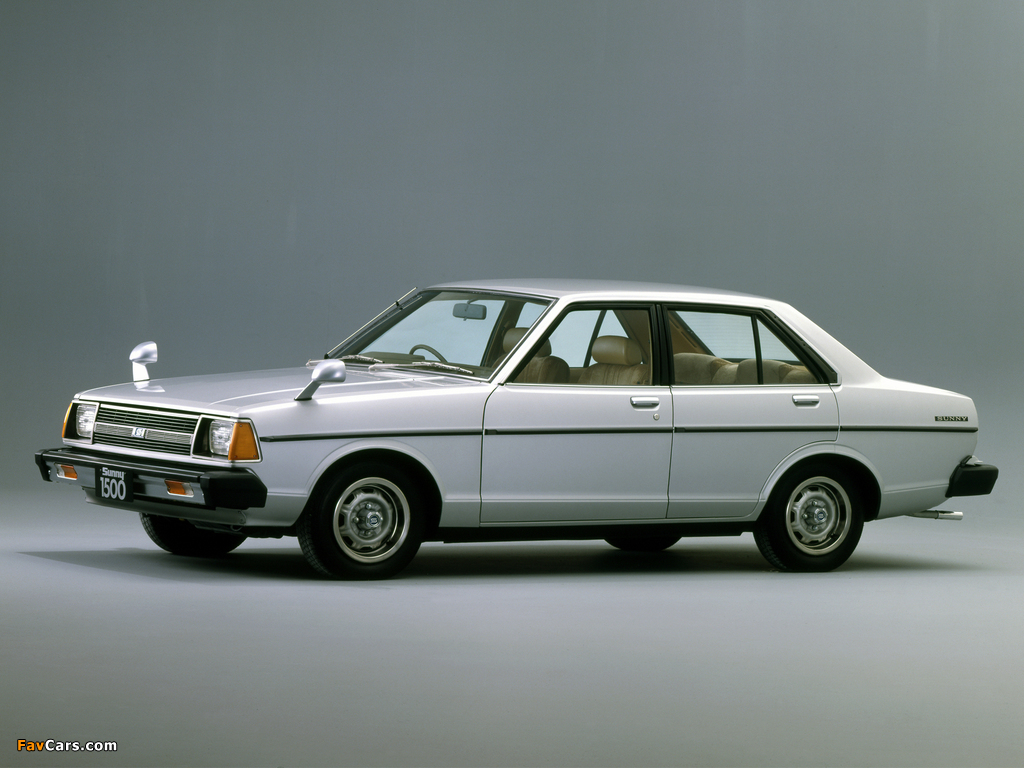 Pictures of Nissan Sunny (B310) 1979–81 (1024 x 768)