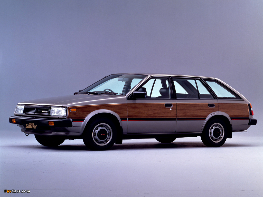 Pictures of Nissan Sunny California (B11) 1981–85 (1024 x 768)