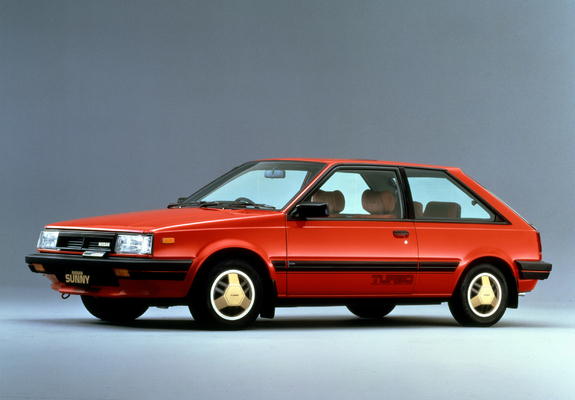 Pictures of Nissan Sunny Turbo Leprix 3-door (B11) 1982–85