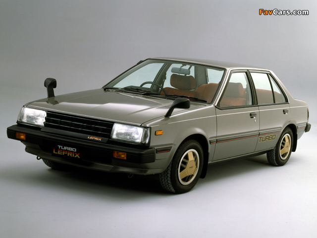 Pictures of Nissan Sunny Turbo Leprix Sedan (B11) 1982–85 (640 x 480)