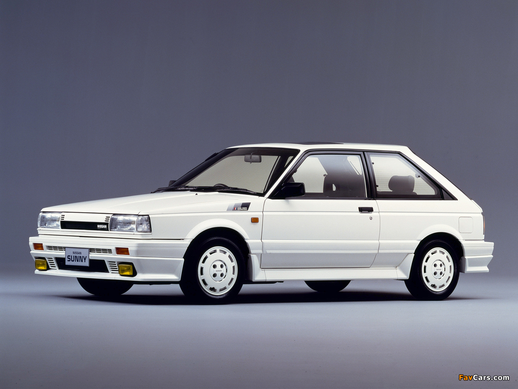 Pictures of Nissan Sunny 305Re Nismo (B12) 1985–87 (1024 x 768)