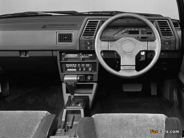 Pictures of Nissan Sunny RZ-1 (EB12/FB12) 1986–87 (640 x 480)