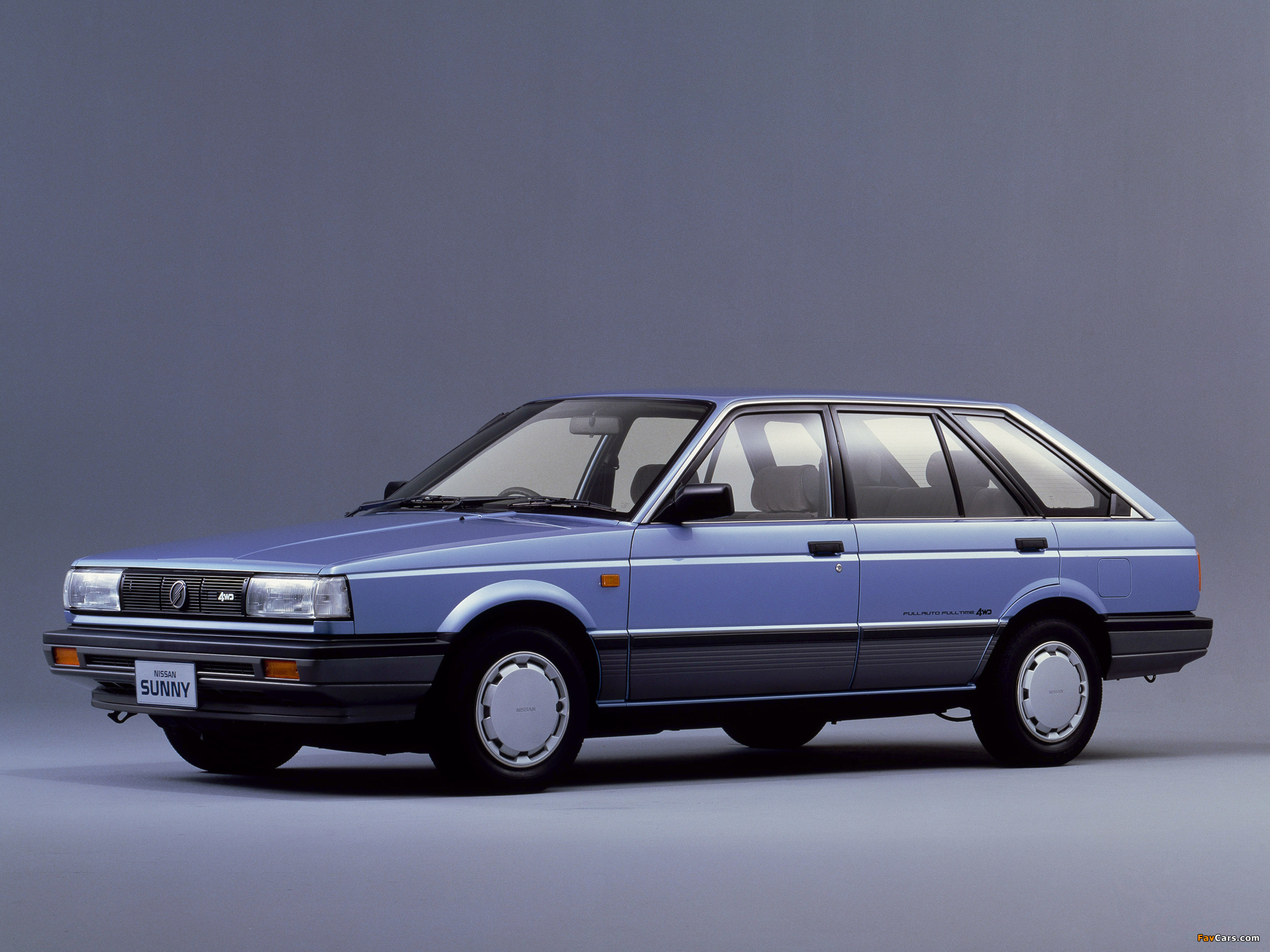 Pictures of Nissan Sunny California 4WD (B12) 1986–87 (2048 x 1536)