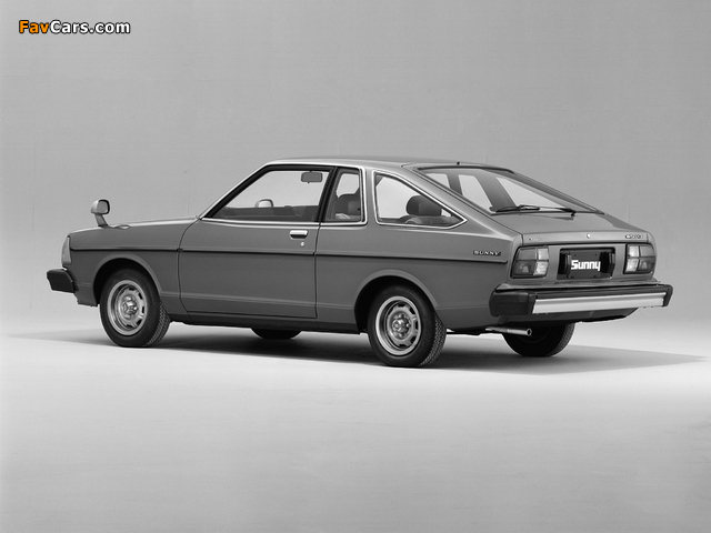 Nissan Sunny Coupe (B310) 1979–81 wallpapers (640 x 480)