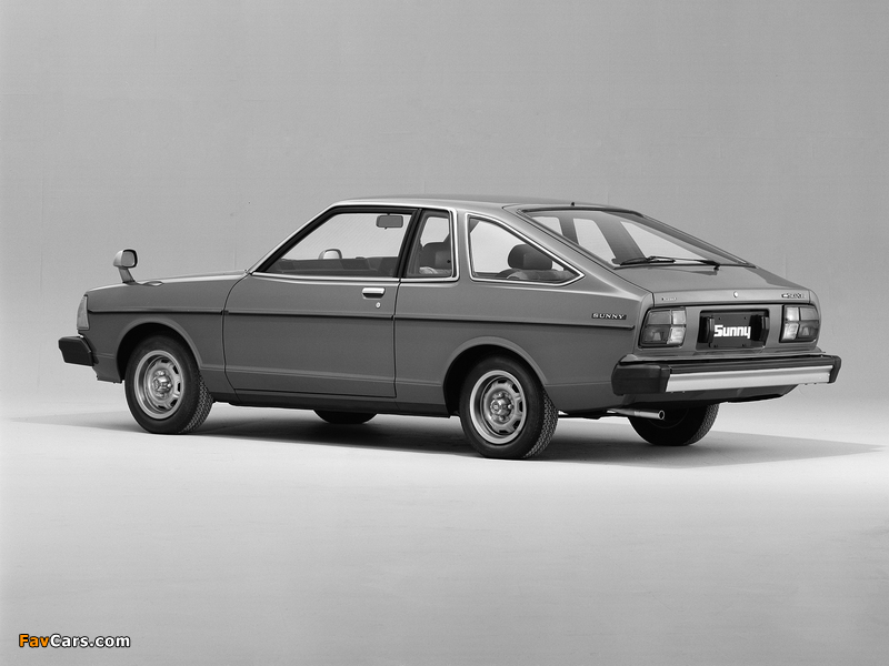 Nissan Sunny Coupe (B310) 1979–81 wallpapers (800 x 600)