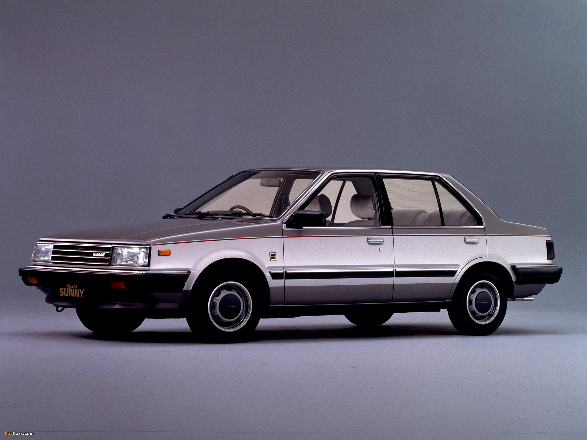 Nissan Sunny Sedan (B11) 1981–85 wallpapers (2048 x 1536)