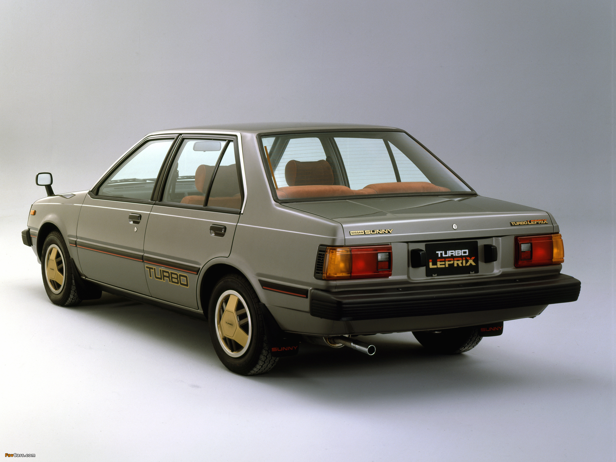 Nissan Sunny Turbo Leprix Sedan (B11) 1982–85 wallpapers (2048 x 1536)