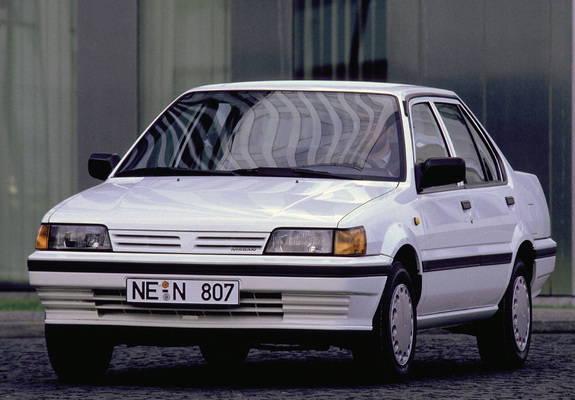 Nissan Sunny Sedan (N13) 1986–90 wallpapers
