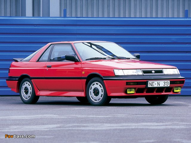 Nissan Sunny GTi Coupe (B12) 1987–90 wallpapers (640 x 480)