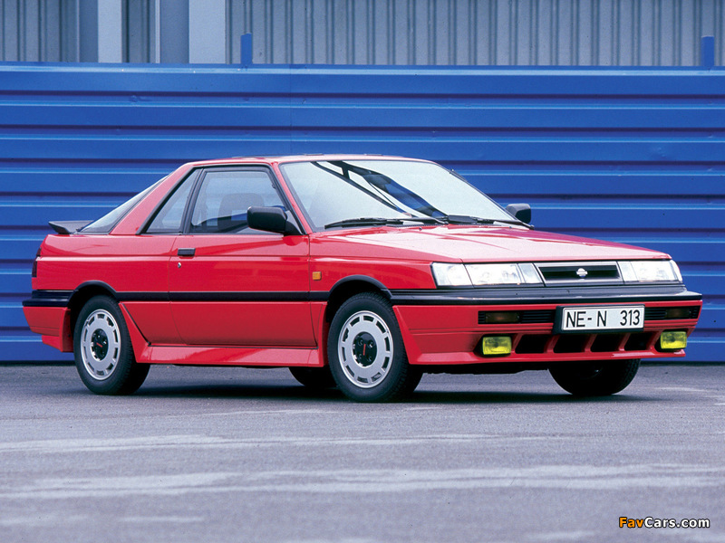 Nissan Sunny GTi Coupe (B12) 1987–90 wallpapers (800 x 600)