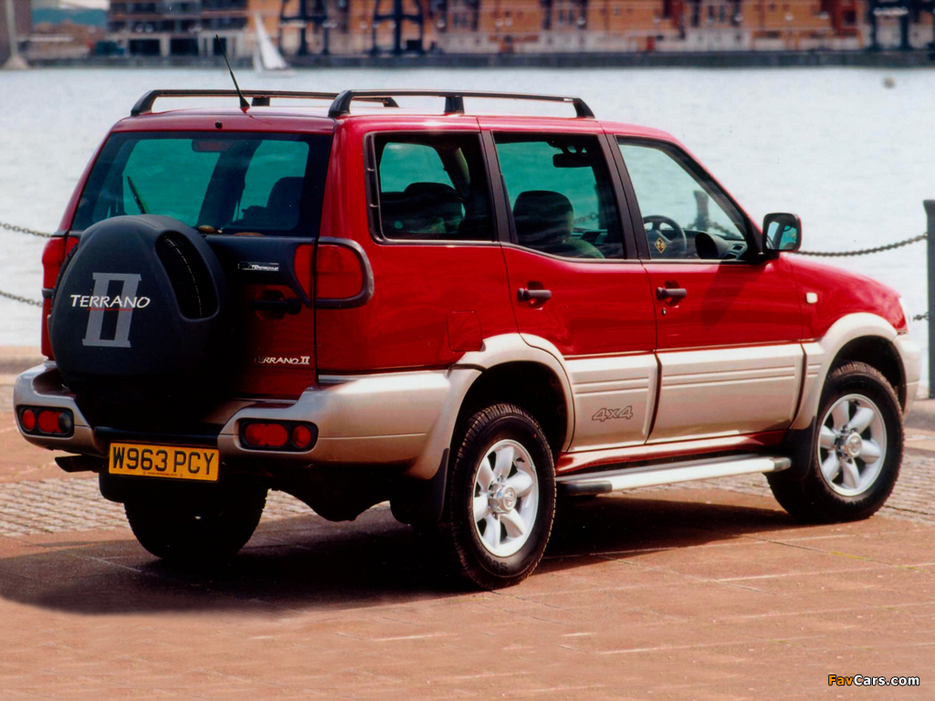 Images of Nissan Terrano II 5-door UK-spec (R20) 1999–2006 (1024 x 768)