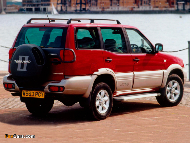 Images of Nissan Terrano II 5-door UK-spec (R20) 1999–2006 (640 x 480)