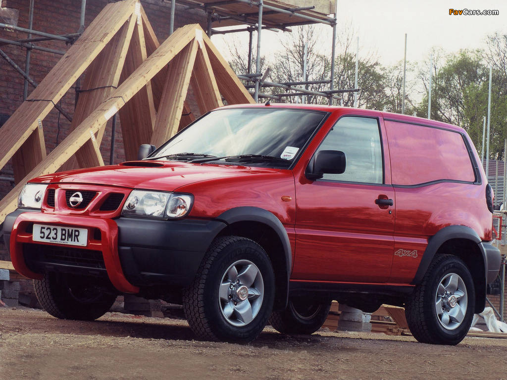 Nissan Terrano II Van UK-spec (R20) 1999–2006 images (1024 x 768)