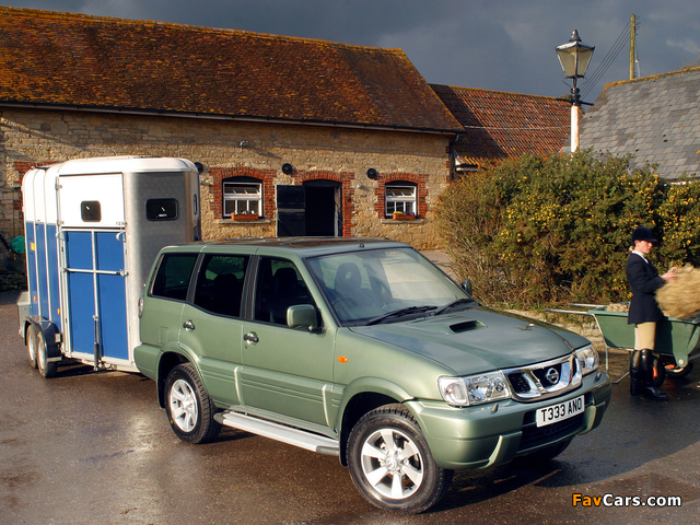 Nissan Terrano II 5-door UK-spec (R20) 1999–2006 pictures (640 x 480)