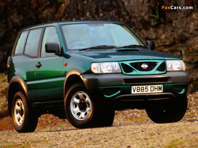 Nissan Terrano II 3-door UK-spec (R20) 1999–2006 wallpapers (640 x 480)