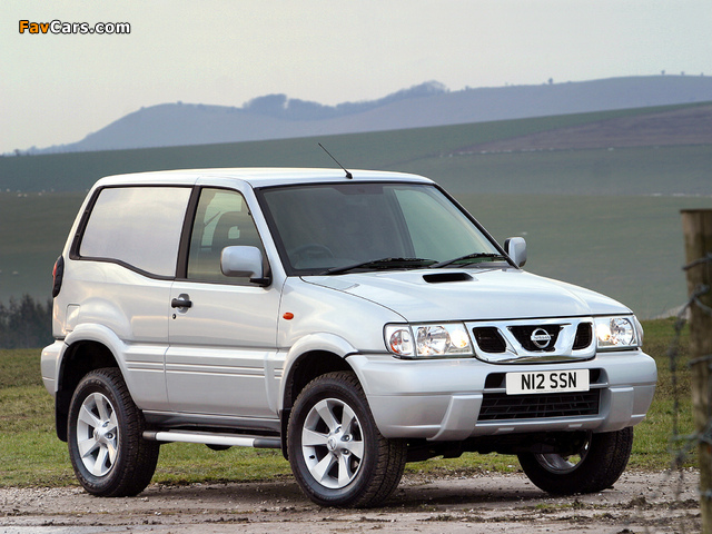 Nissan Terrano II Van UK-spec (R20) 1999–2006 wallpapers (640 x 480)