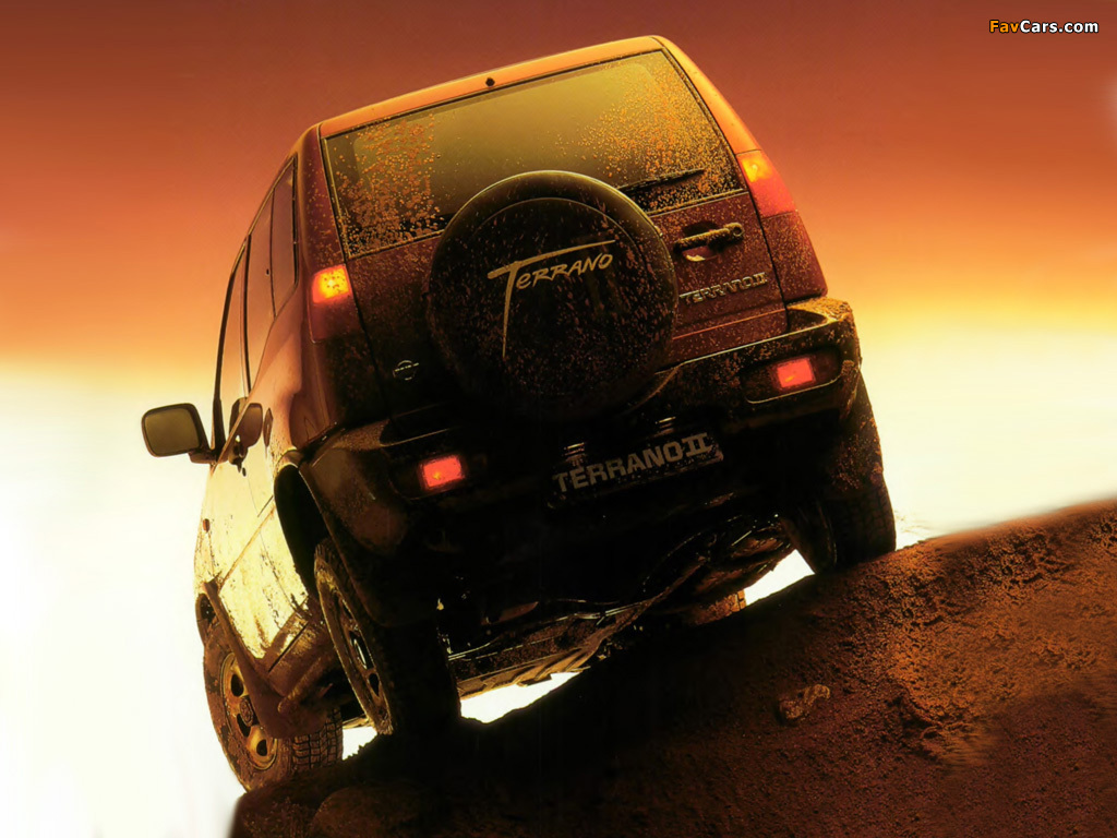 Nissan Terrano II 3-door (R20) 1993–96 images (1024 x 768)
