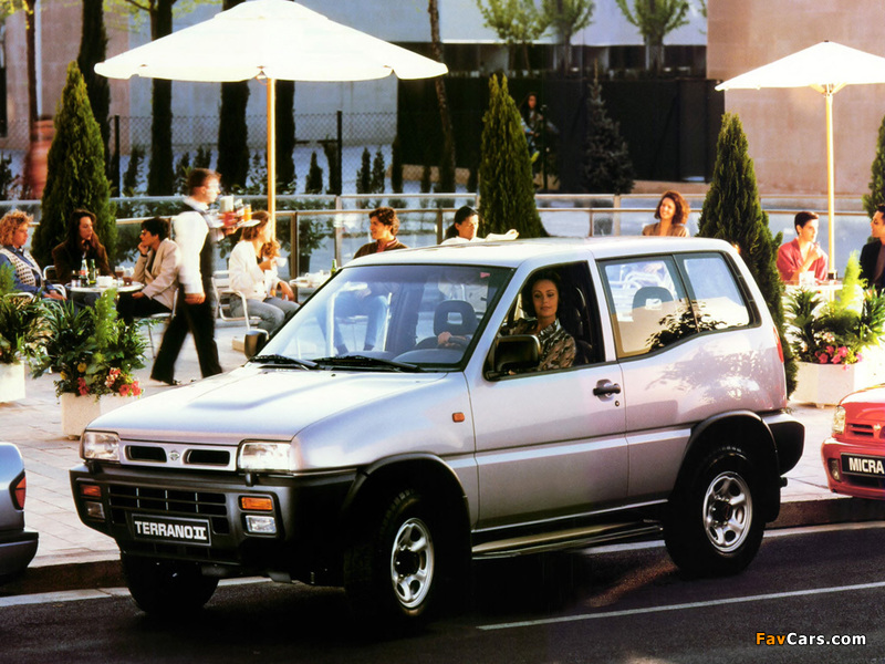Nissan Terrano II 3-door (R20) 1993–96 pictures (800 x 600)