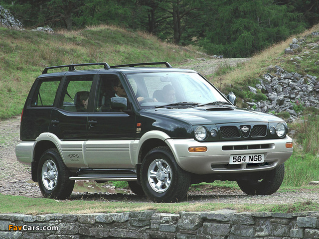 Nissan Terrano II 5-door UK-spec (R20) 1996–99 pictures (640 x 480)